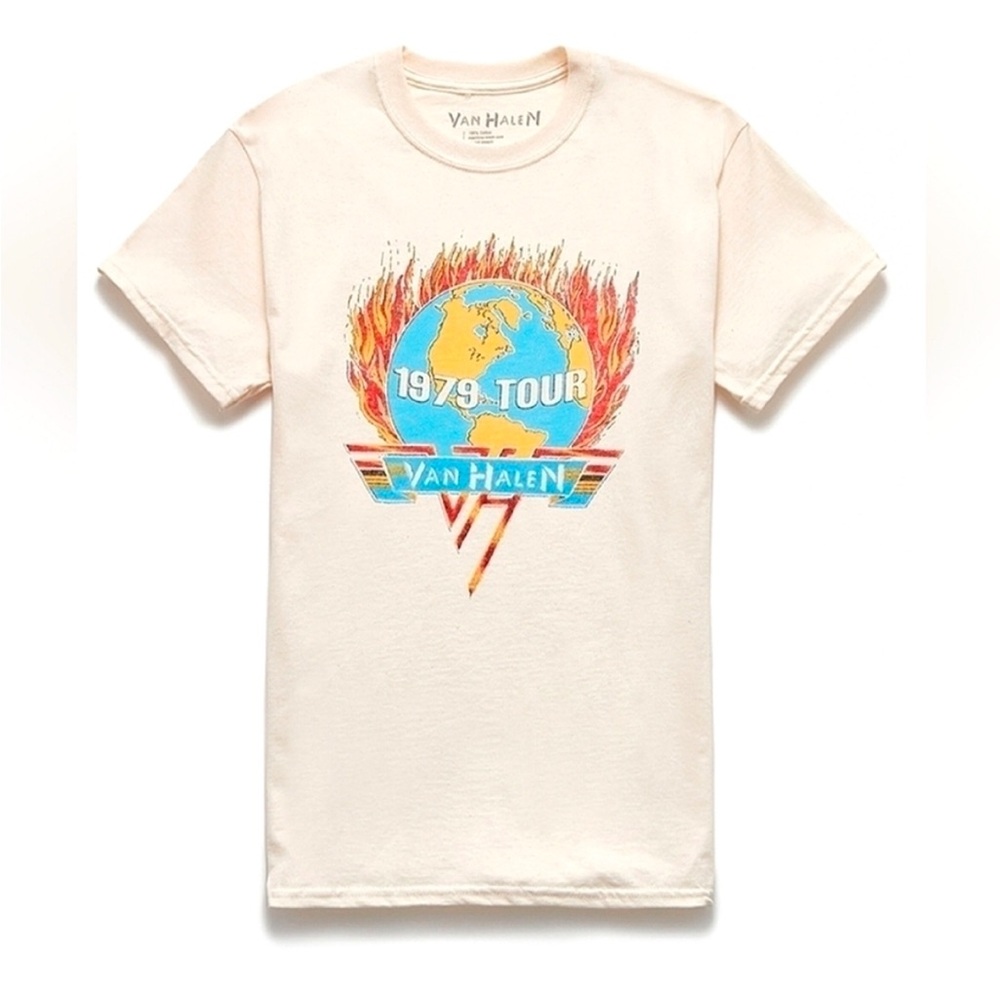 Vintage Rock Van Halen 1979 Tour concert t-shirt M
